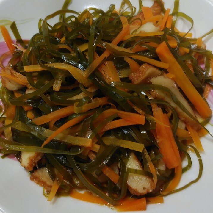 レンジで切り昆布の煮付け レシピ 作り方 By Ryuku55 楽天レシピ